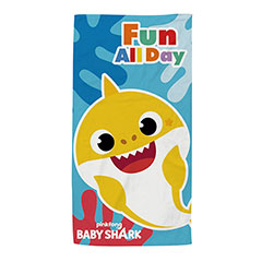 AR03004-Toalla de Microfibra - Nickelodeon - Baby Shark