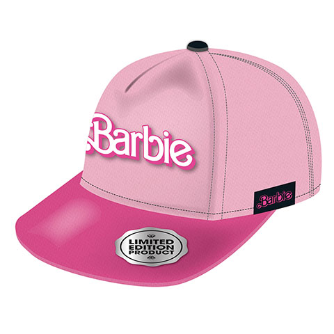 Gorra de Loneta de Algodón con bordados de MATTEL-Barbie