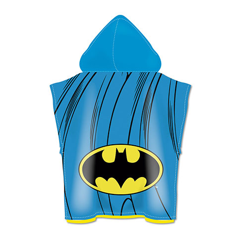 Poncho de Microfibra con capucha de 55X55cm de Warner Bros. ™ -Batman