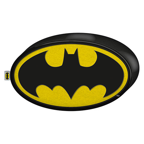 Warner Bros. ™ -Batman Embrodered Shaped Cushion 40x23x4cm
