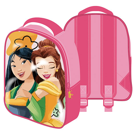 DISNEY-Princess 3D Backpack 26x32x10cm