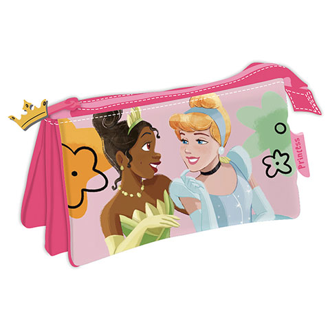 Triple pencil case - Disney Princess