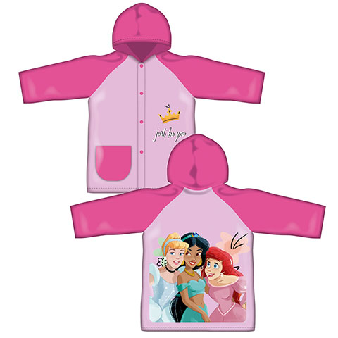 PVC Regenmantel mit Kapuze von DISNEY-Princess