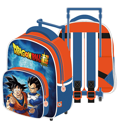 Cartables à roulettes - Goku & Vegeta - 24 x 36 x 12 cm - Dragon Ball Super - Toei animation