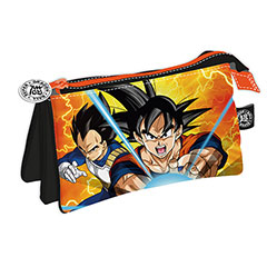 AR12049-Triple pencil case - Goku & Vegeta - Dragon Ball Super