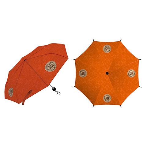 Paraguas de poliéster plegable de TOEY-ANIMATION-Dragon Ball, 8 paneles, diámetro 96cm, apertura manual, a prueba de viento