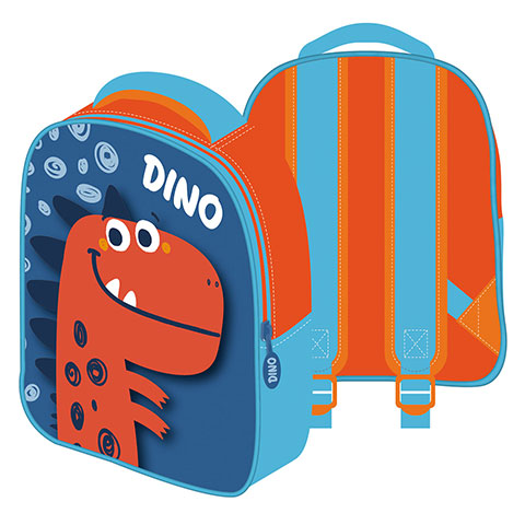 ZASKA-Dino 3D Backpack 26x32x10cm