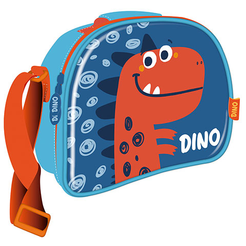 ZASKA-Dino Cooler 3D Lunch Bag 26x21x11cm