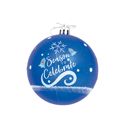 Set di 6 ornamenti natalizi - Blu - Frozen