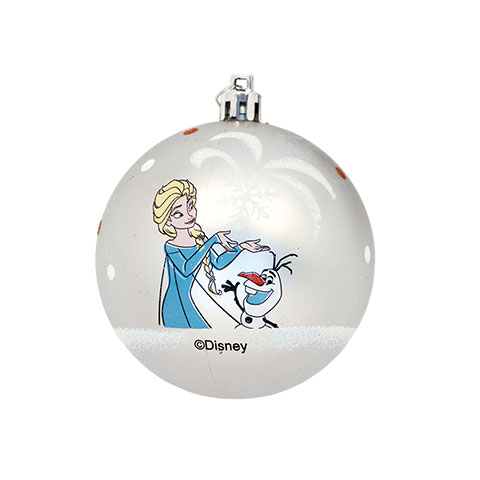 Pack of 6 Christmas ornaments - Grey - Frozen