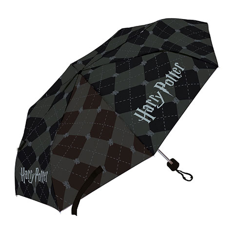 Warner Bros. ™ -Harry Potter Polyester foldable umbrella, 8 panels, diameter 96cm, manual opening, Windproof