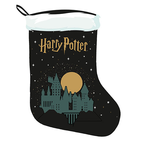 Calcetín de Navidad Papa Noël de 42x32cm de Warner Bros. ™ -Harry Potter