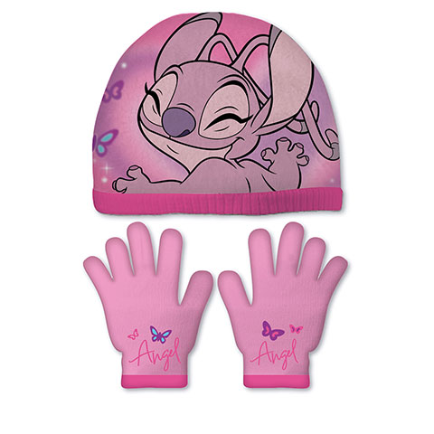DISNEY-Lilo & Stitch Set of Magic Gloves and Polyester Cap