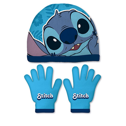 Set aus magischen Handschuhen und Polyesterkappe von DISNEY-Lilo & Stitch