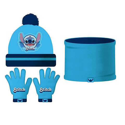 Set di guanti, cappello e scaldacollo DISNEY-Lilo & Stitch