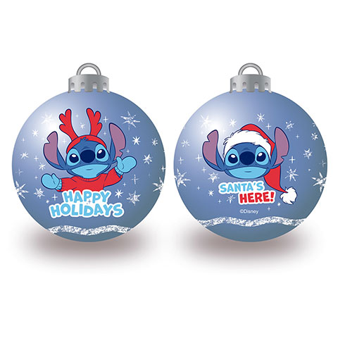 Pack de 6 adornos navideños - Azul - Lilo & Stitch