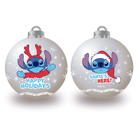 Set di 6 ornamenti natalizi - Grigio - Lilo & Stitch