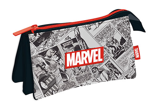 Triple pencil case - Marvel
