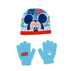 AR25041-DISNEY-Mickey Set of Magic Gloves and Polyester Cap