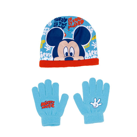 Ensemble de gants magiques et capuchon en polyester de DISNEY-Mickey