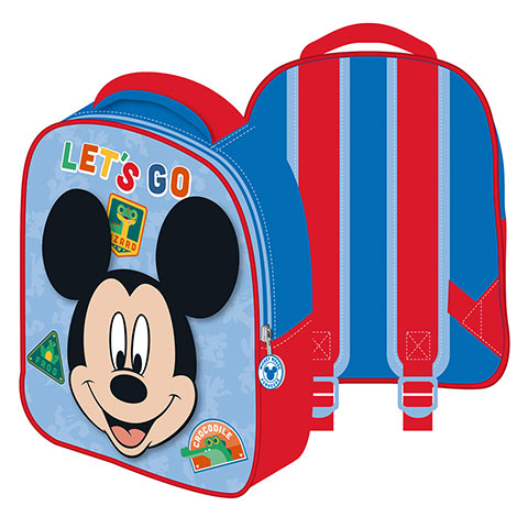 DISNEY-Mickey 3D Backpack 26x32x10cm