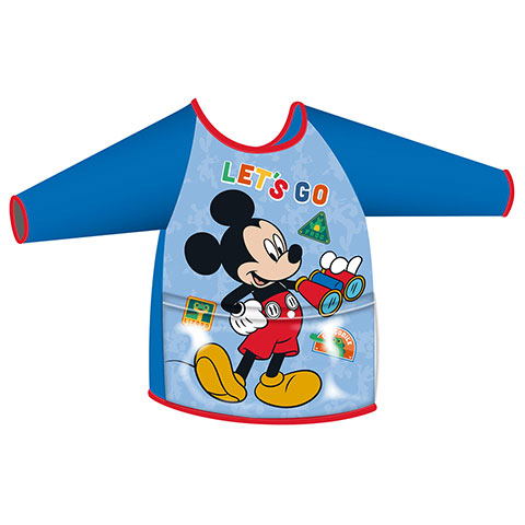 Delantal con mangas y bolsillo para actividades de DISNEY-Mickey