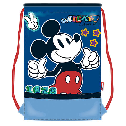 Zainetto sacca con cordino da palestra Premium 35X48cm DISNEY-Mickey
