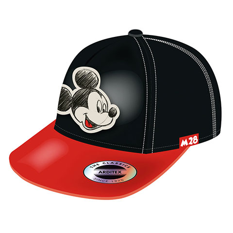 Gorra de Loneta de Algodón con bordados de DISNEY-Mickey