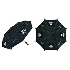 AR25136-DISNEY-Mickey Polyester foldable umbrella, 8 panels, diameter 96cm, manual opening, Windproof