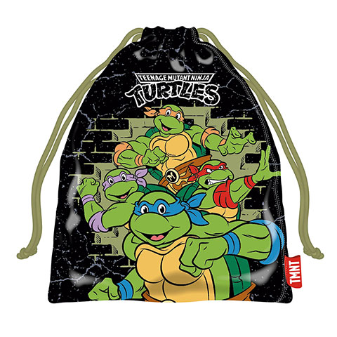 Bolsa con cordón - 26,5 x 21,5 cm - Tortugas Ninja ™