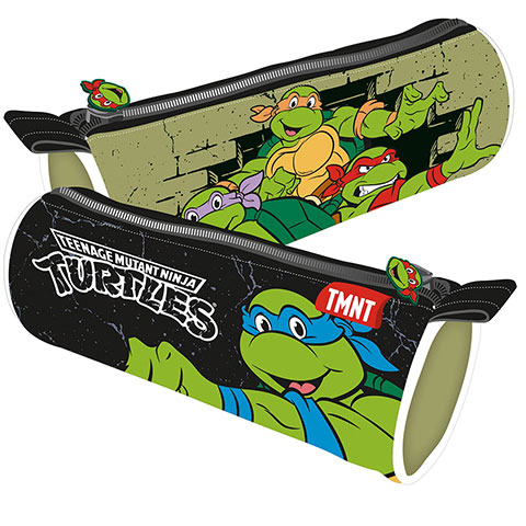 NICKELODEON-Ninja Turtles Cylindrical Pencil case 21x7x7cm