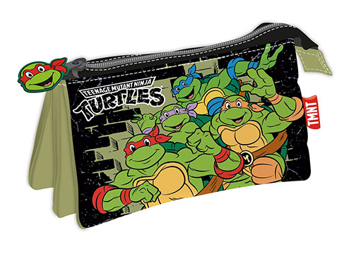 Triple pencil case - Teenage Mutant Ninja Turtles