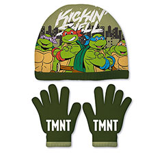 AR30023-NICKELODEON-Ninja Turtles Set of Magic Gloves and Polyester Cap