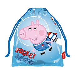 AR37001-Sac à cordon - 26,5 x 21,5 cm - Peppa Pig ™