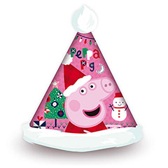 AR37044-EONE-Peppa Pig Christmas Santa Hat 37X27cm