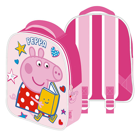 EONE-Peppa Pig 3D Backpack 26x32x10cm