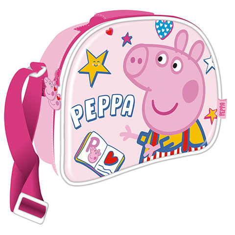 EONE-Peppa Pig Cooler 3D Lunch Bag 26x21x11cm