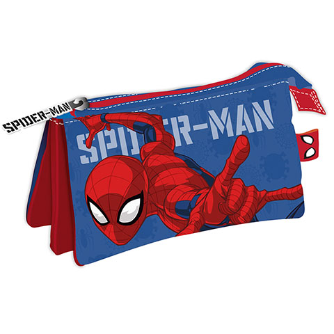 Triple pencil case - Spider-Man