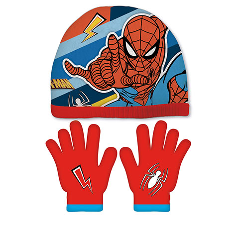 Set di guanti e berretto MARVEL-Spiderman