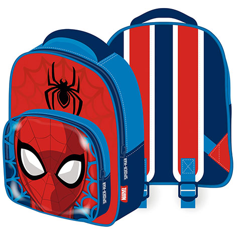 Rucksack mit transparenter Tasche von 30 x 24,5 x 11 cm von MARVEL-Spiderman
