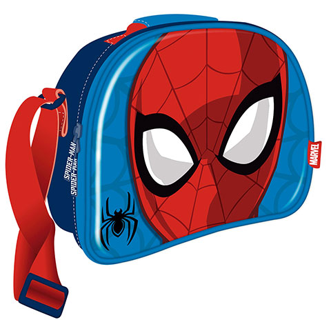 Bolsa del Almuerzo 3D isotérmica 26x21x11cm de MARVEL-Spiderman