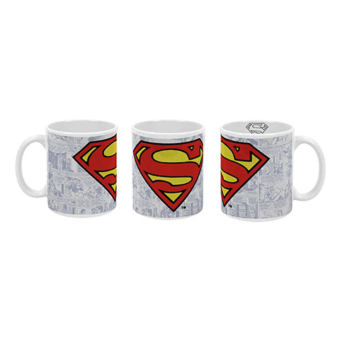 Warner Bros. ™ -Superman Ceramic mug in cardboard box