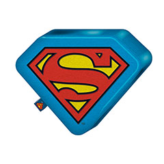 AR48030-Warner Bros. ™ -Superman Embrodered Shaped Cushion 40x32x4cm