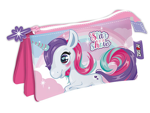 Trousse triple - Star of the show - Licorne