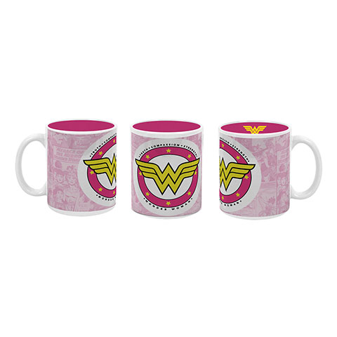Taza de cerámica en caja de cartón de Warner Bros. ™ -Wonder Woman