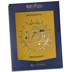 AT0004-Póster de coleccionista Hufflepuff - Harry Potter