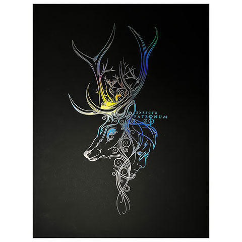 Collector’s poster Patronum - Harry Potter