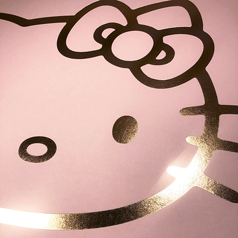 Poster da collezione - Faccina - Hello Kitty