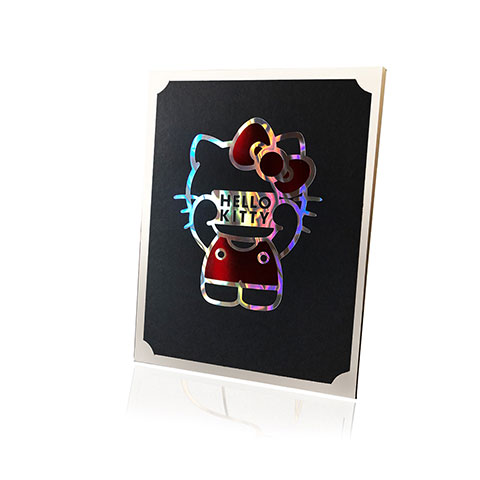 Affiche de collection - Sign holo - Hello Kitty