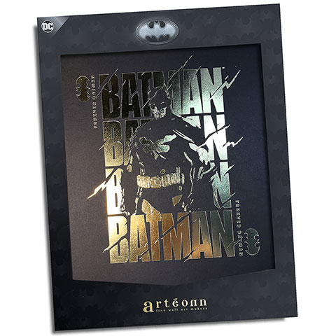 Affiche de collection - FOREVER BATMAN OR - Batman